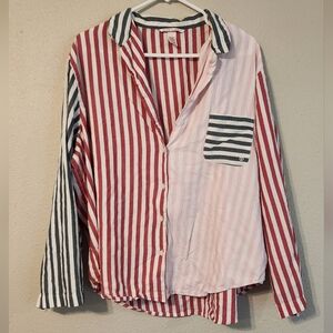 Victoria's Secret Button Up Pajama Top Size XXL